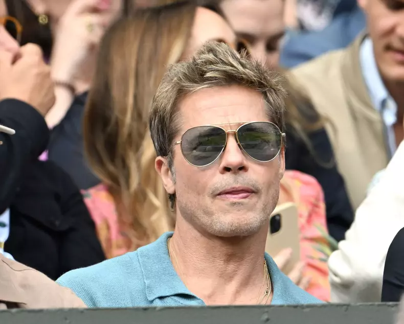 Brad Pitt, apariție uimitoare la Wimbledon 2023