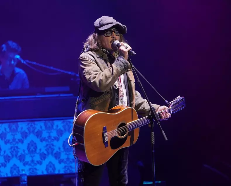 Johnny Depp in London