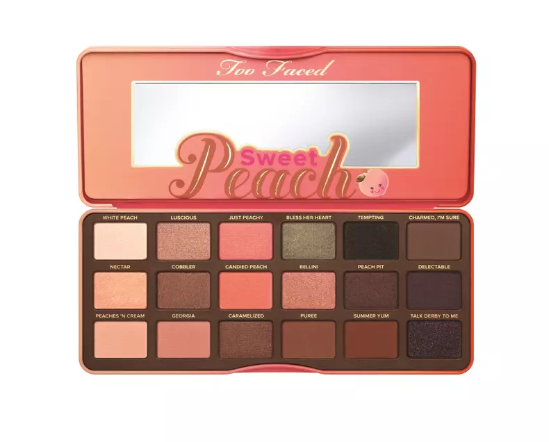 Paletă farduri de ochi Sweet peach eye palette, 210 lei, Too Faced, exclusiv în Sephora
