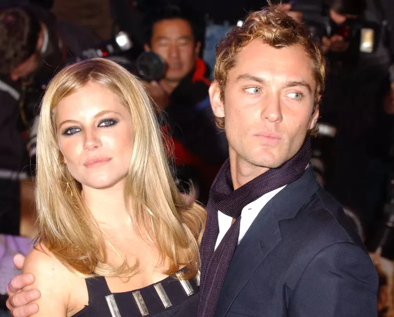 Sienna Miller și Jude Law