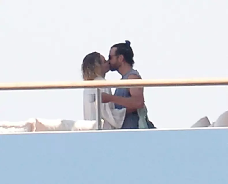 *PREMIUM-EXCLUSIVE* MUST CALL FOR PRICING BEFORE USAGE  - Bradley Cooper, Gigi Hadid, Benedict Cumberbatch, Margot Robbie and Tom Ackerley enjoy summer vacation onboard a $250 million Mega Yacht in the Mediterranean.
*PICTURES TAKEN ON 29/08/2024*