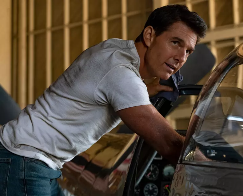 Stills from film "Top Gun: Maverick"