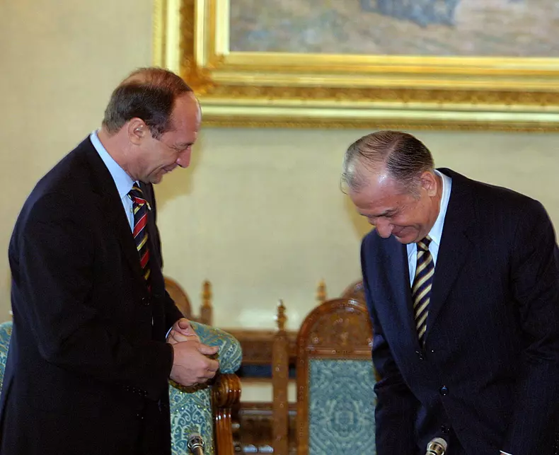TRAIAN BASESCU - ION ILIESCU - COTROCENI