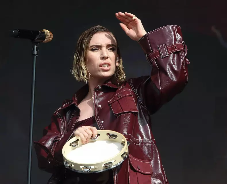 London, UK. 13th July, 2019. Swedish singer, Lykke Li performs on Day 4 at the Hyde Park during a British Summertime Festival in London. Credit: SOPA Images Limited/Alamy Live News