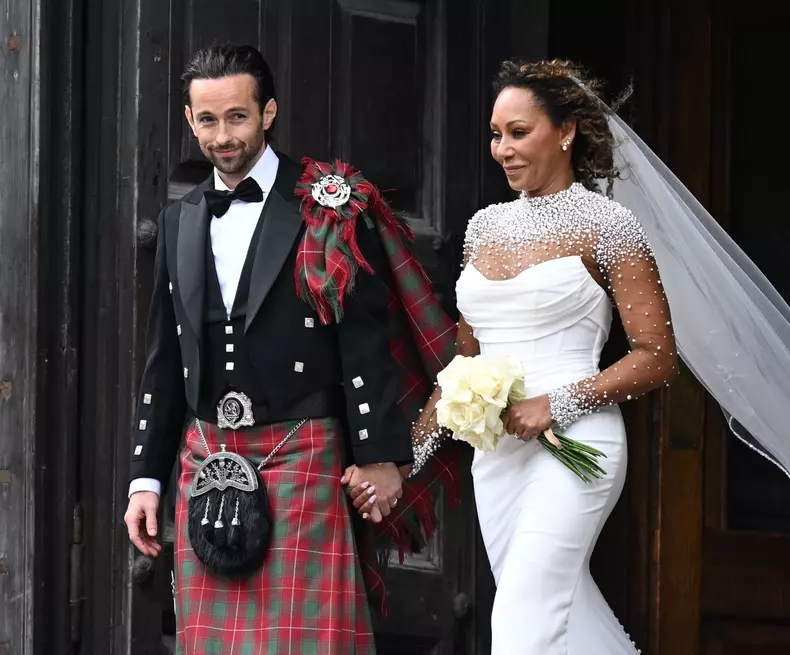 The Wedding Of Mel B And Rory McPhee At St Paul'S Cathedral