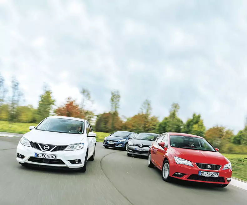 VG Nissan Pulsar,Renault Megane, Hyundai i30, Seat Leon
