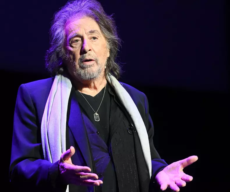 Exclusif - Al Pacino est sur la scène de la salle Pleyel pour sa conférence spectacle "An evening with Al Pacino" à Paris
