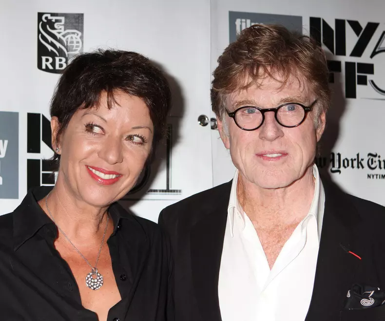 Robert Redford and wife Sibylle Szaggars attend The 2013 New York Film Festival screening of "All Is Lost" at Lincoln Center's Alice Tully Hall in New York City on October 8, 2013.  Photo Credit: Henry McGee/MediaPunch