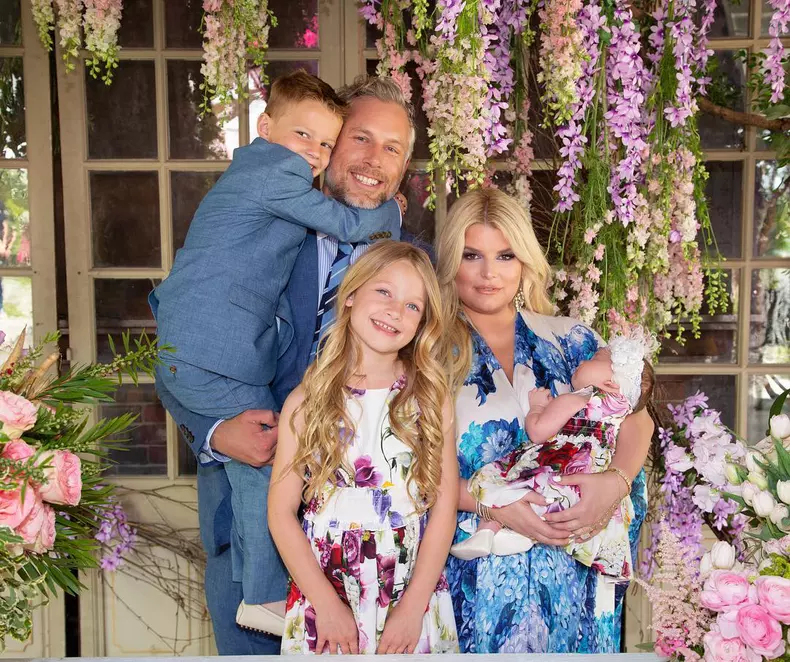 Jessica Simpson și familia ei