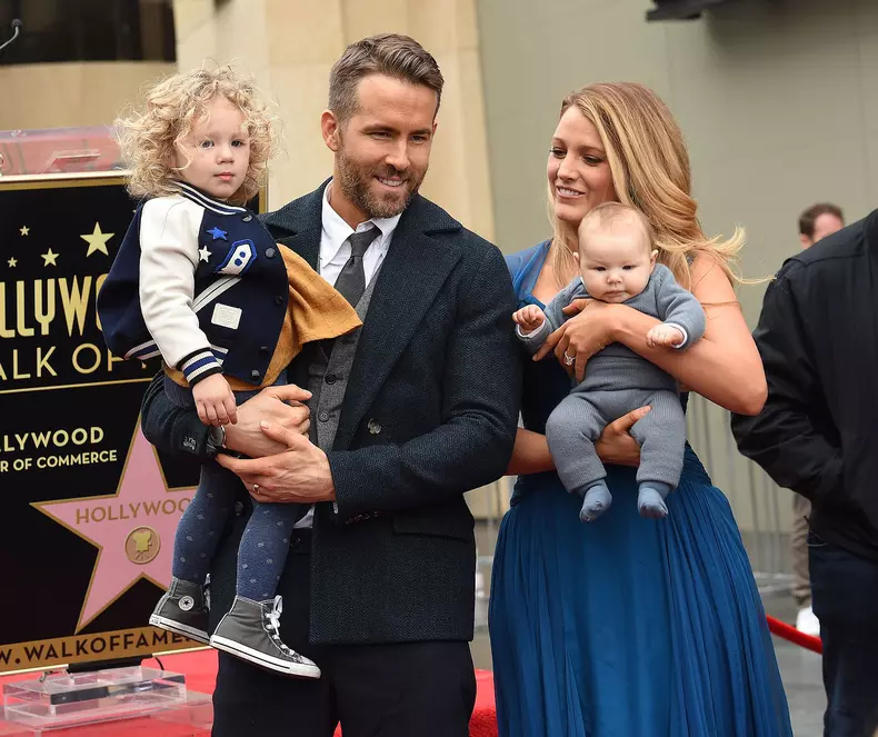 Ryan Reynolds Honored With Star On The Hollywood Walk Of Fame