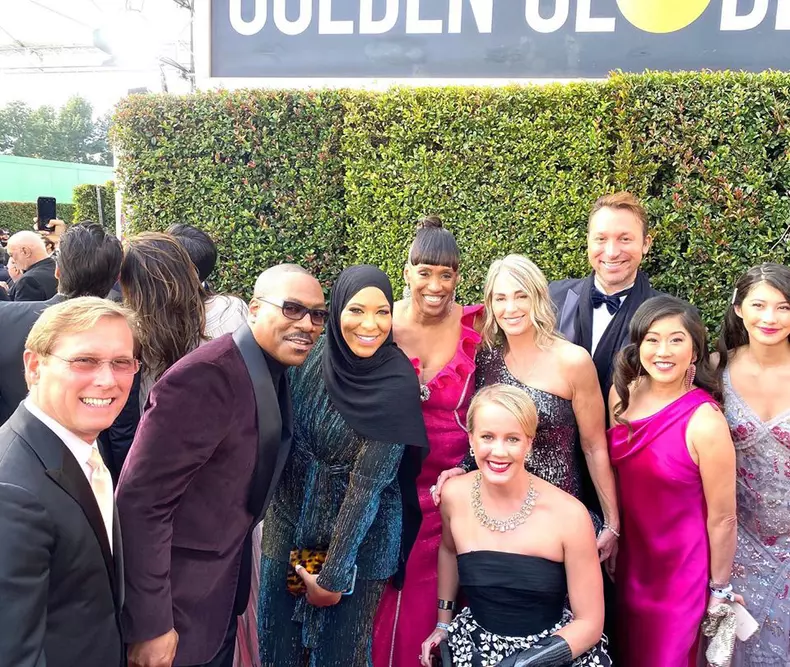 Nadia Comăneci la Globurile de Aur de anul acesta