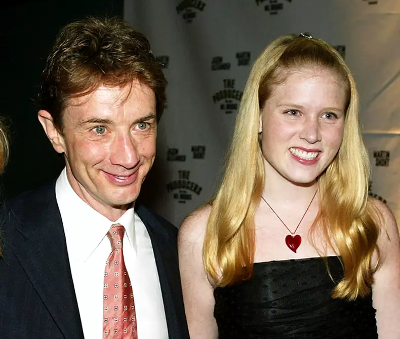 Katherine Hartley Short și actorul Martin Short