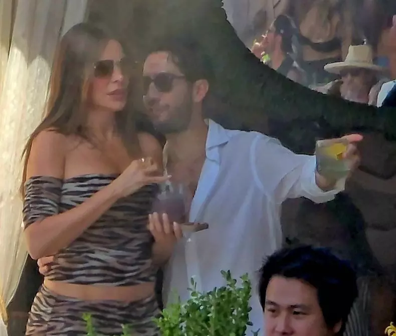 Sofia Vergara Parties With Corey Gamble And Boyfriend In Her Cabana And Hugs David Grutman Imside Omnia Dayclub Grand Opening In Las Vegas- 16 May 2026