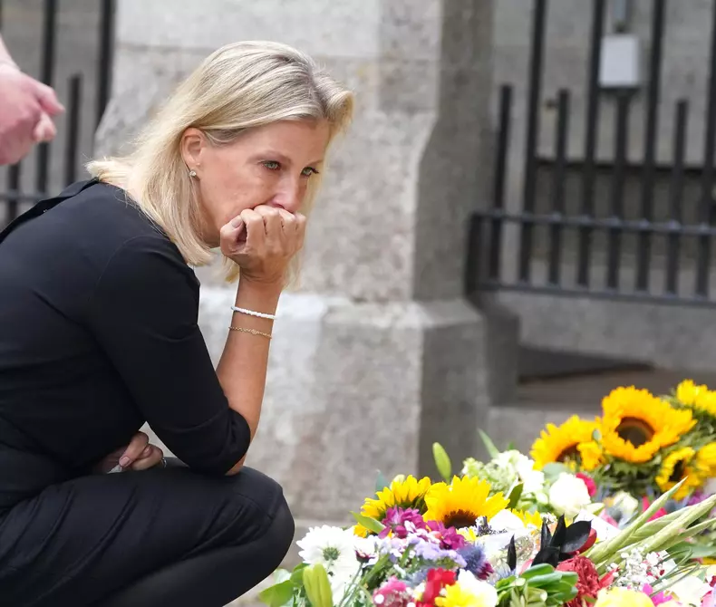 Royal Family At Church Service In Balmoral
