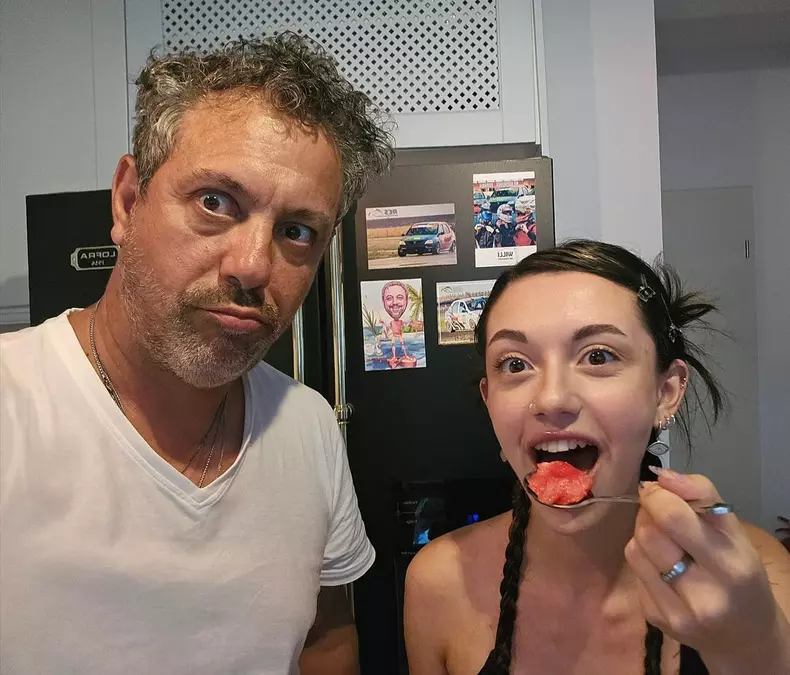 10. Sorin Bontea și fiica lui