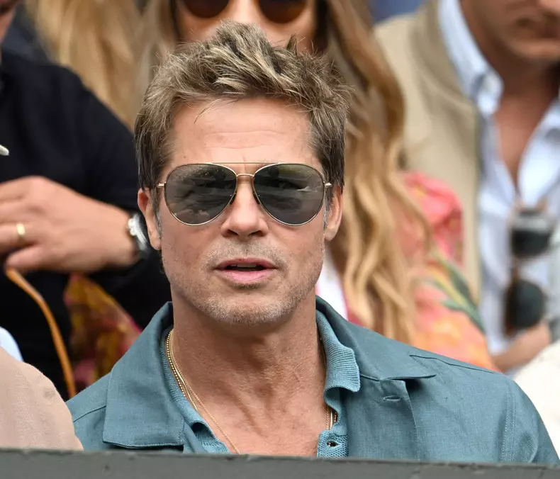 Brad Pitt, apariție uimitoare la Wimbledon 2023