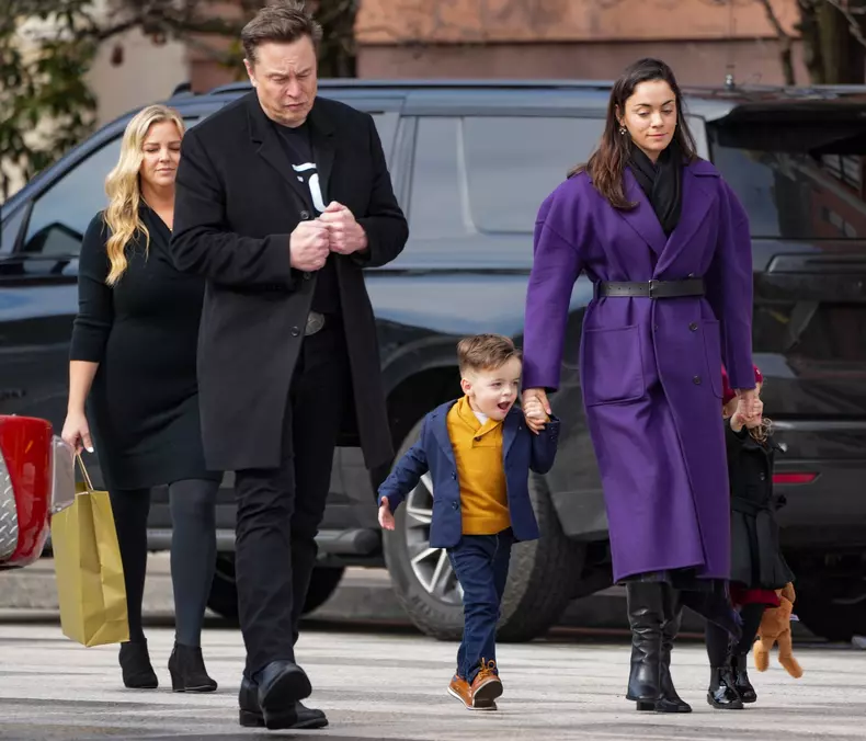 Elon Musk Brings Children To Work At White House, Washington, District of Columbia, USA - 13 Feb 2025
