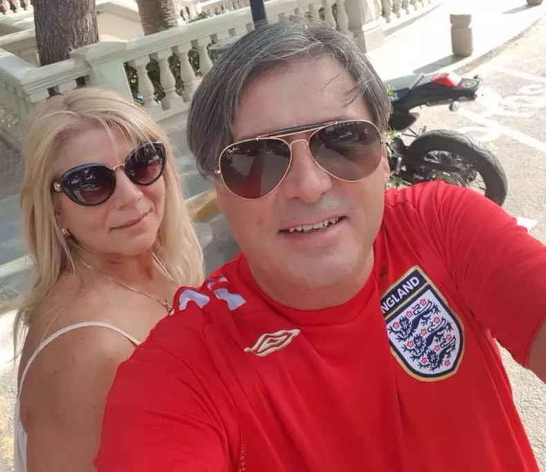 Cornel Galeș și Vivi, femeia care i-a devenit iubită după moartea Ilenei Ciuculete.