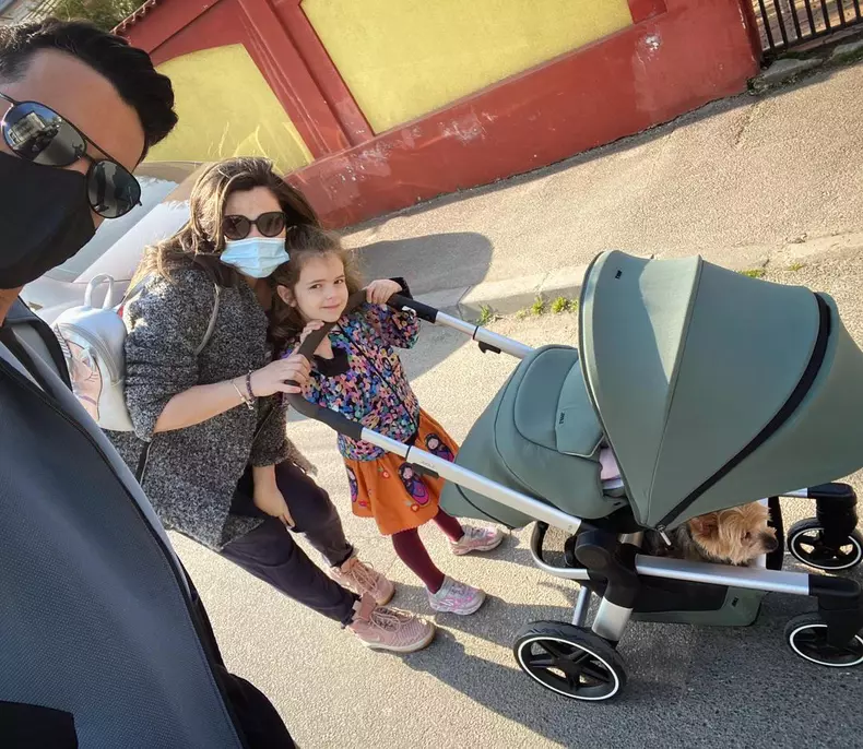 Adi Nartea, toate detaliile despre botezul fiicei sale, Petra: „Totul este planificat” | EXCLUSIV