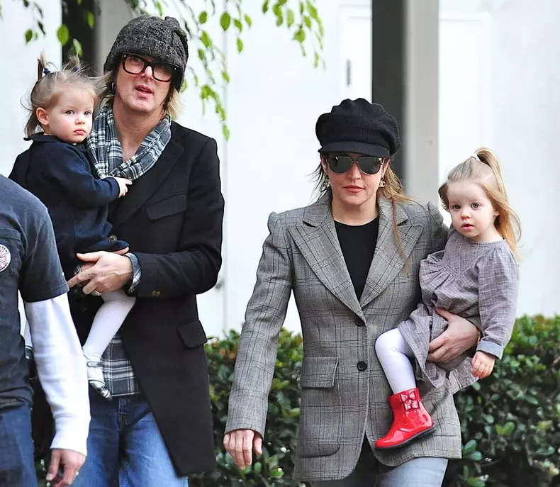 Lisa Marie Presley And Her Family Arrive At LAX