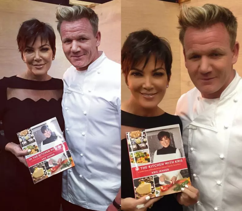 Kris Jenner a fost, de asemenea, criticată pentru folosirea Photoshop-ului