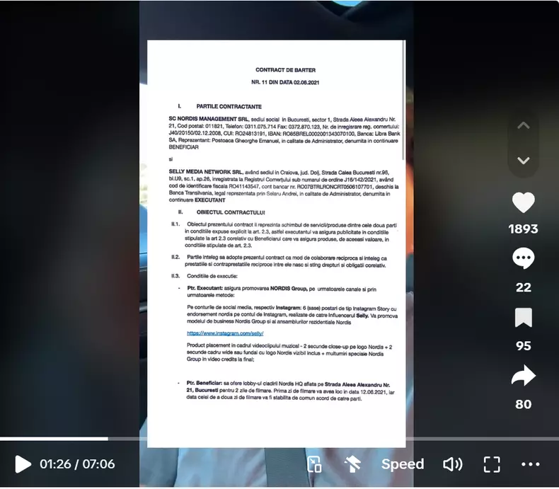 contract selly nordis