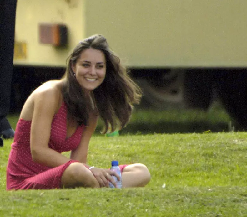 William and Kate at the Ham Polo