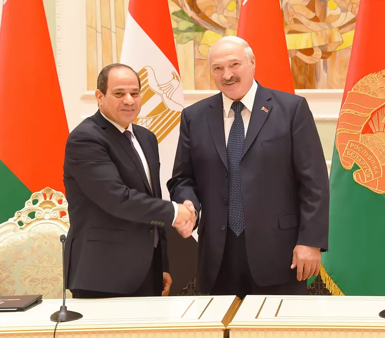 Egyptian President Abdel Fattah el-Sisi visits Belarus