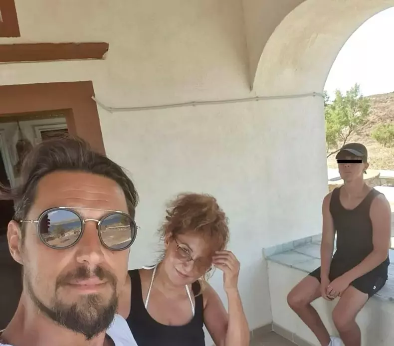 Daniel si fosta partenera