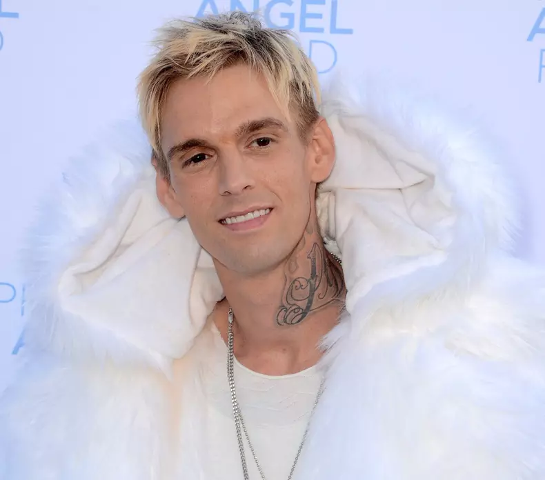 Los,Angeles,-,Aug,19:,Aaron,Carter,At,The,Project