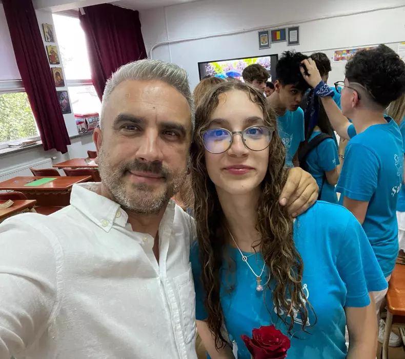 Zoli Toth fiica
