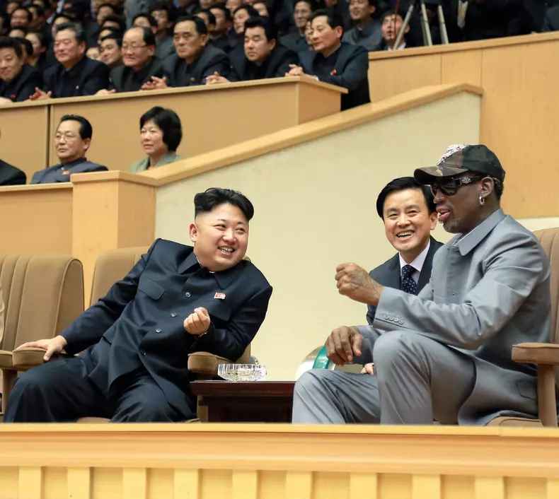 Dennis_Rodman in Nordkorea