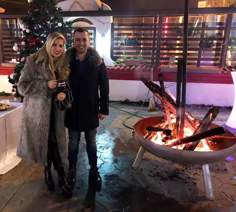 Andreea Banica si sotul ei 1