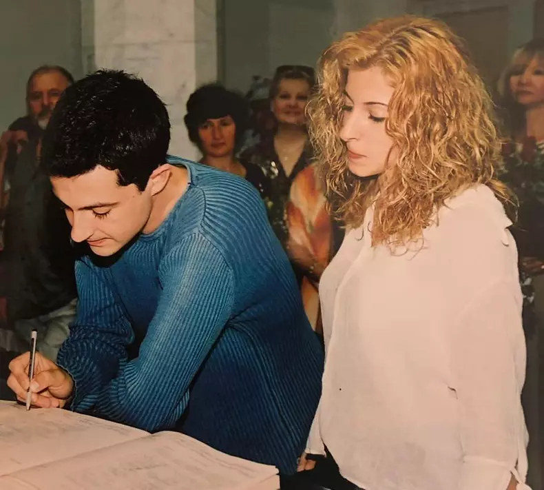 mihai calin si silvia la cununie
