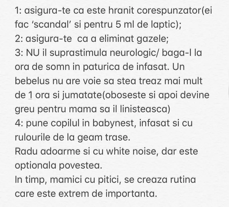 4 metode de a-l adormi pe cel mic