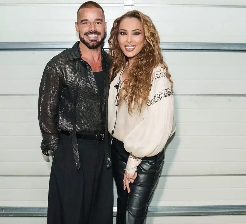 Iulia Vântur și Ricky Martin (3)