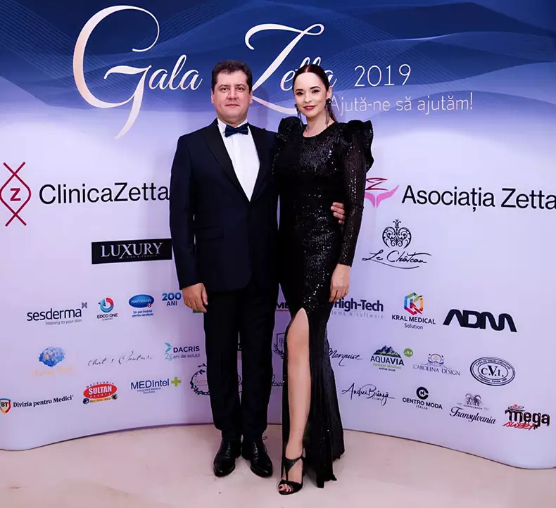 Andreea Marin și medicul Dragoș Zamfirescu