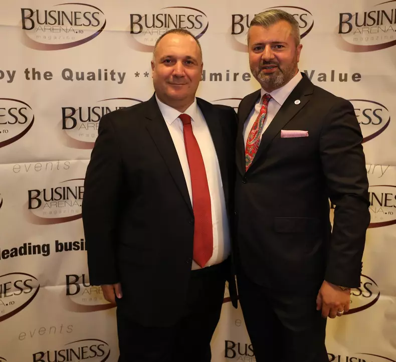 Ugur Yesil - CEO Kanal D, si Cosmin Stangaciu – General Manager Business Arena