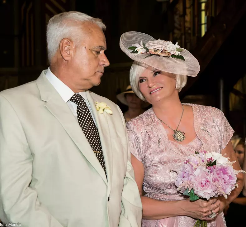 Monica Tatoiu și soțul ei