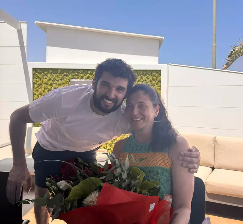 Chef Richard si-a sarbatorit mama