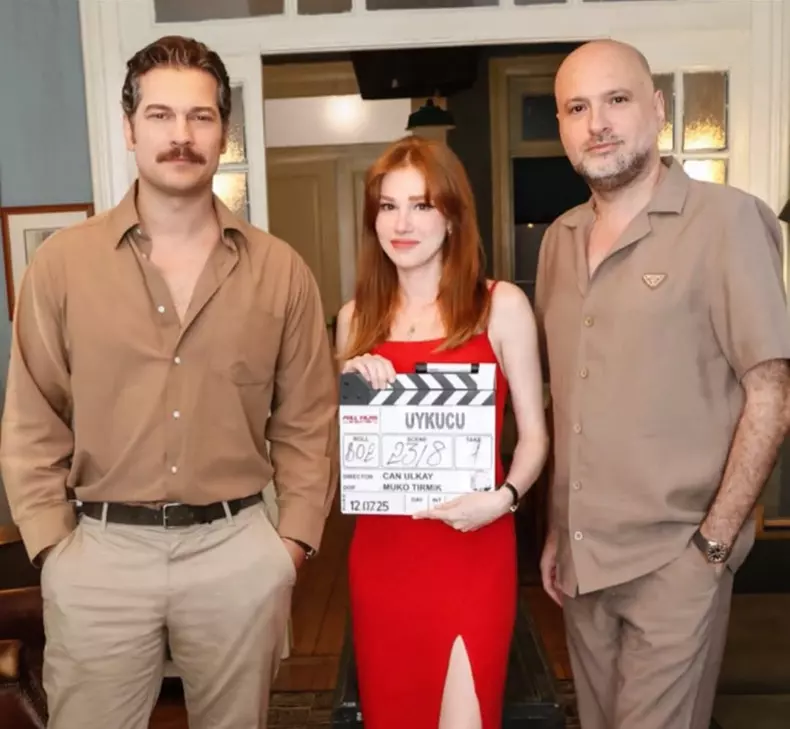 Polat Yağcı, Çağatay Ulusoy ve Elçin Sangu’nun yer aldığı Uykucu filminin kamera arkasından ilk