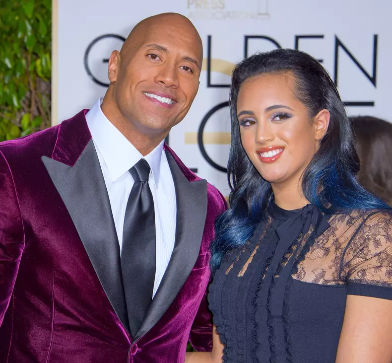 Dwayne Johnson Daughter Simone Following Him Into WWE