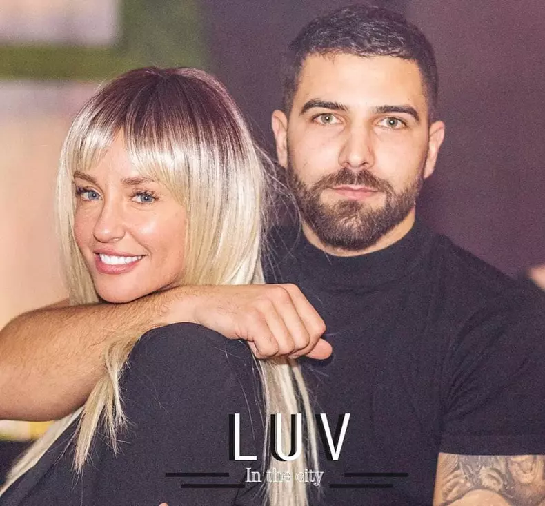 Tania Budi şi iubitul ei, Marin Burcea