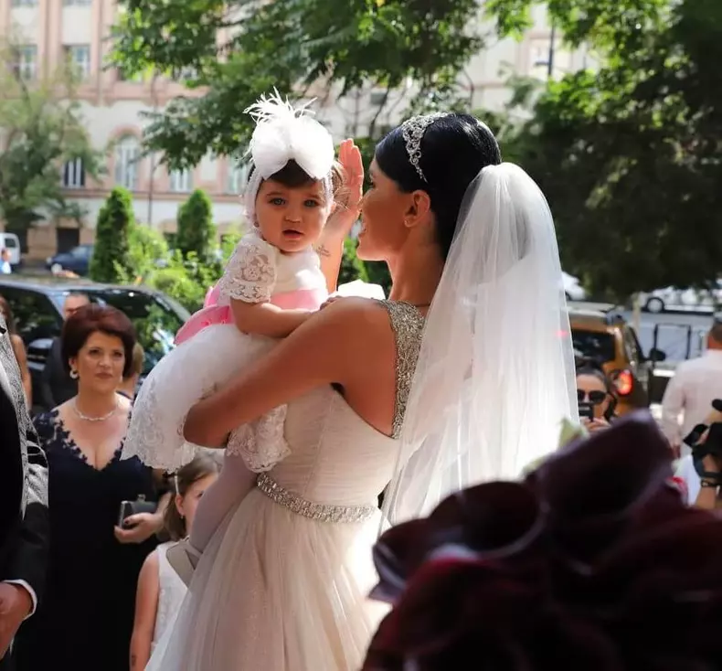 Imagini de la nunta Adelinei Pestrițu