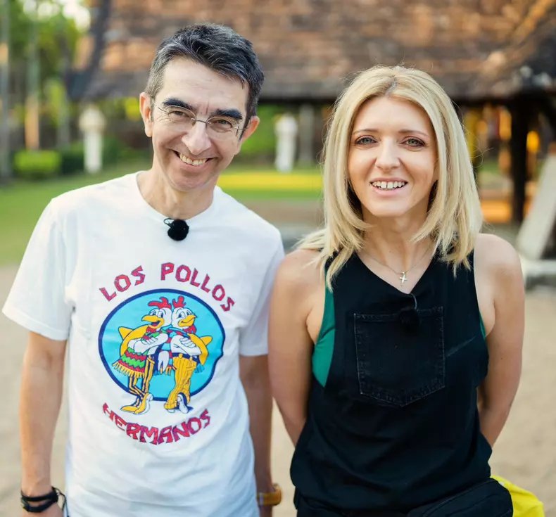 mihai gainusa si oana paraschiv in asia