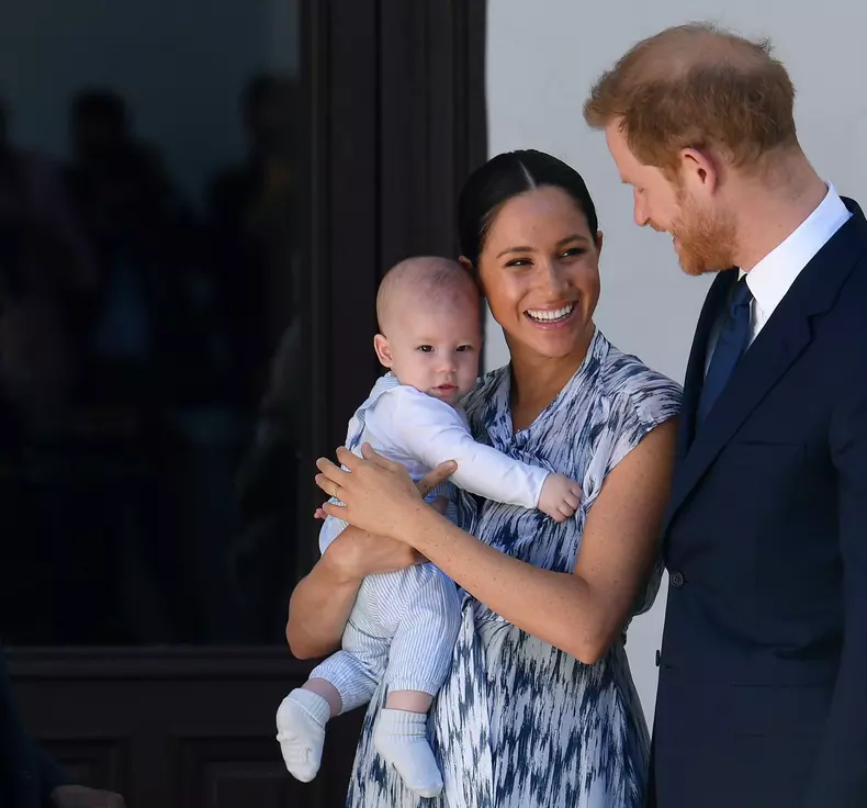 Meghan Markle, Prințul Harry și fiul lor Archie