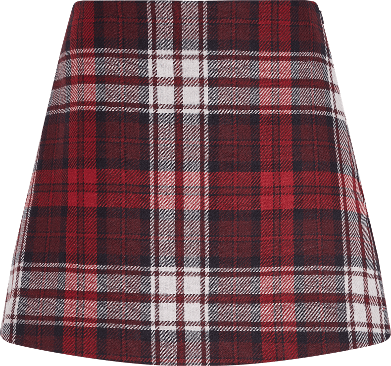 ww0ww397390qm-tartan-mini-skirt