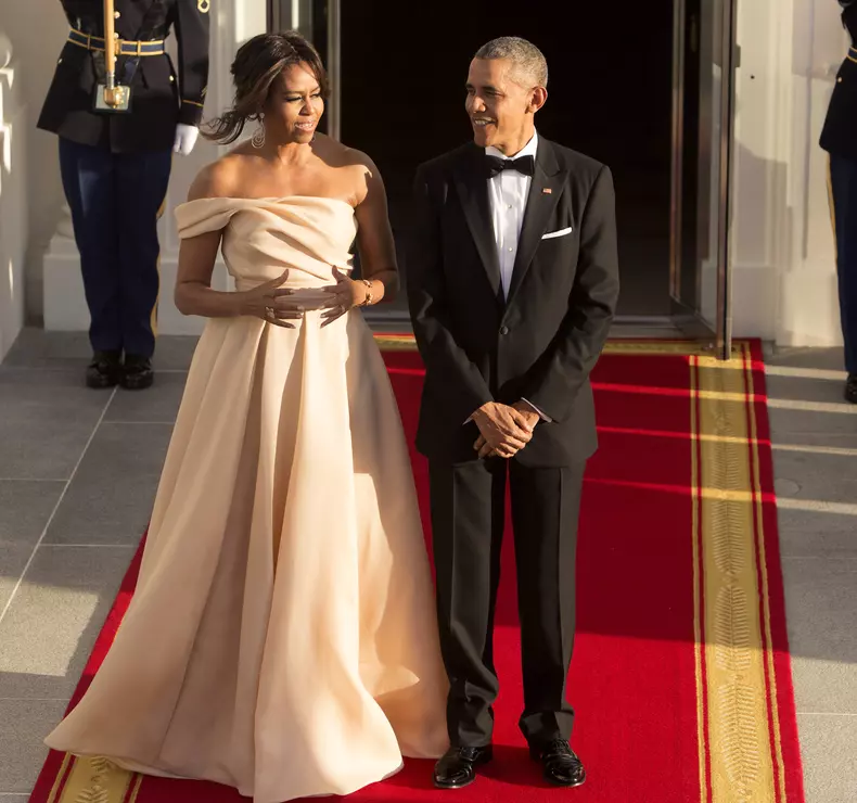 Barack and Michelle Obama Welcome Leaders for U.S.-Nordic Leaders State Dinner