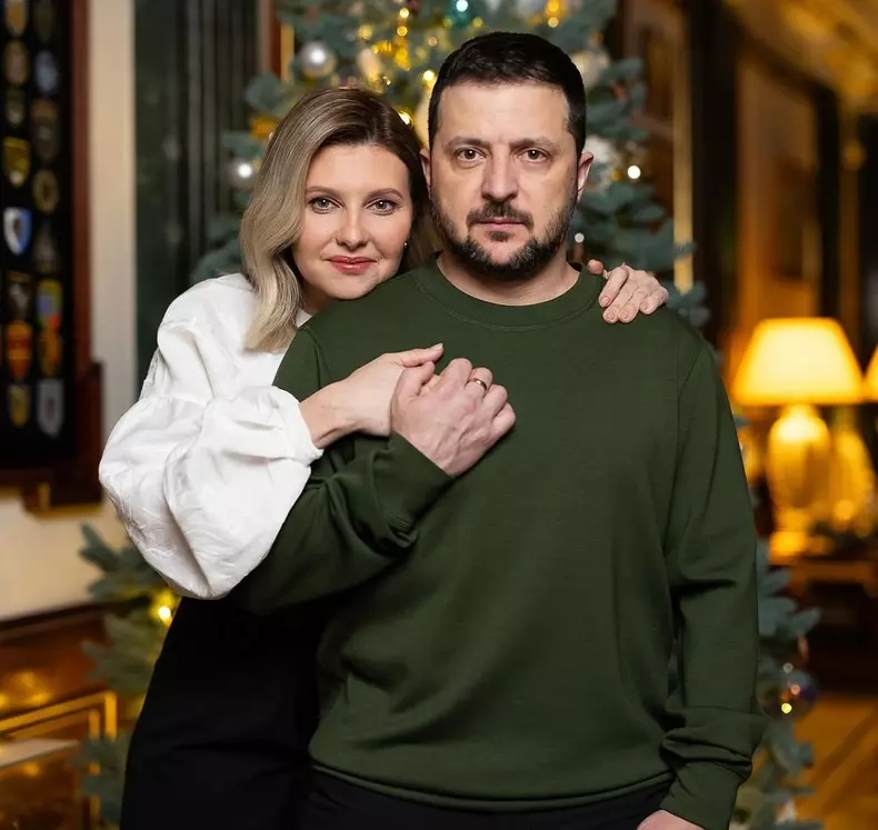 olena si volodimir zelenski