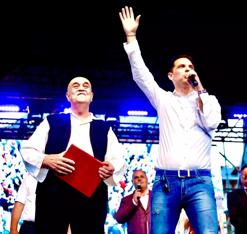 Benone Sinulescu si Dan Negr